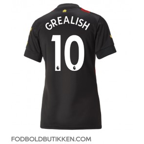 Manchester City Jack Grealish #10 Udebanetrøje Dame 2022-23 Kortærmet